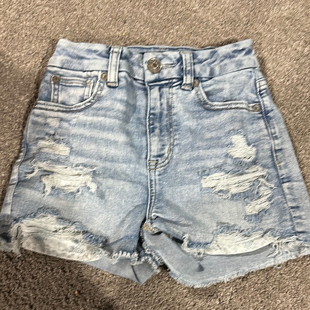 American Eagle Curvy Hi-Rise Shortie
